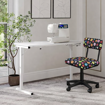 Gidget Sewing Table - White (102 x 50 x 72 cm)