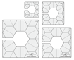 Amanda Murphy Ruler - Every Hexagon 1 - 4pc