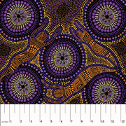 M&S Textiles Australia - Winter Spirits Purple