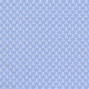 Skulls Printed Cotton - Light Blue