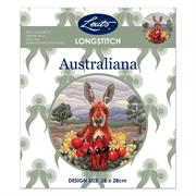 Helene Wild Longstitch 28cm - Red Kangaroo