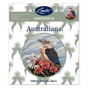 Helene Wild Longstitch 28cm - Blue Winged Kookaburra