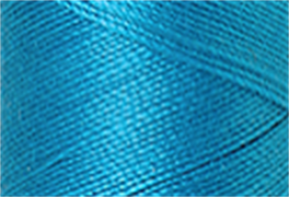 100% COTTON 50  500M - Caribbean Blue