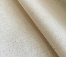 Calico 100% Unbleached Calendered Cotton - 94 inch width (240cm) - 20 metre roll