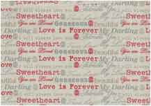 Christmas Linen Look Fabric 140cm - Text - Grey