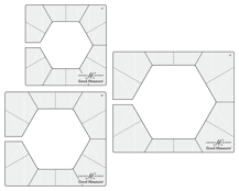 Amanda Murphy Ruler - Every Hexagon 2 - 3pc