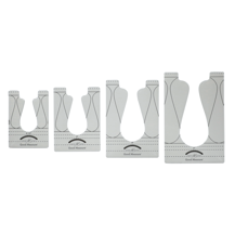 Amanda Murphy Ruler - Ribbon Candy - 4pc