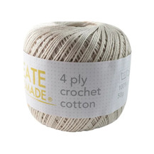 4ply Crochet Cotton BC6194 Ecru