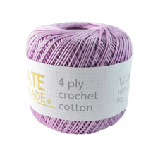4ply Crochet Cotton BC174 Lavender