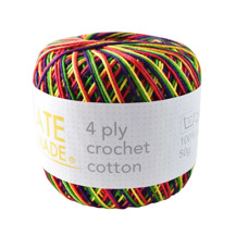4ply Crochet Cotton BC4324 Brights