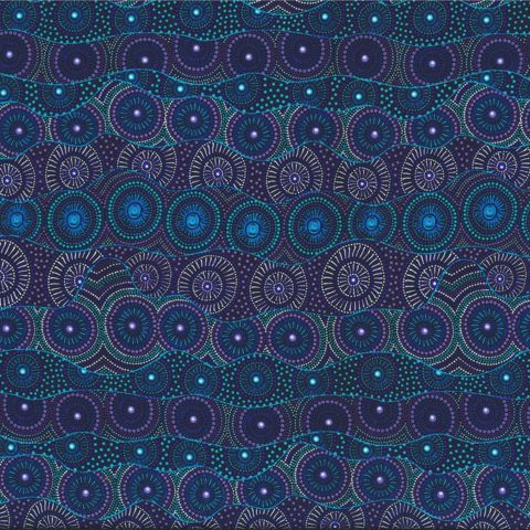 M&S Textiles Australia - Alpara Seeds Blue