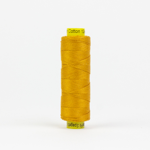 Spagetti - 12wt Double Gassed Egyptian Cotton - SPS - 100m (109yd)Rich Gold