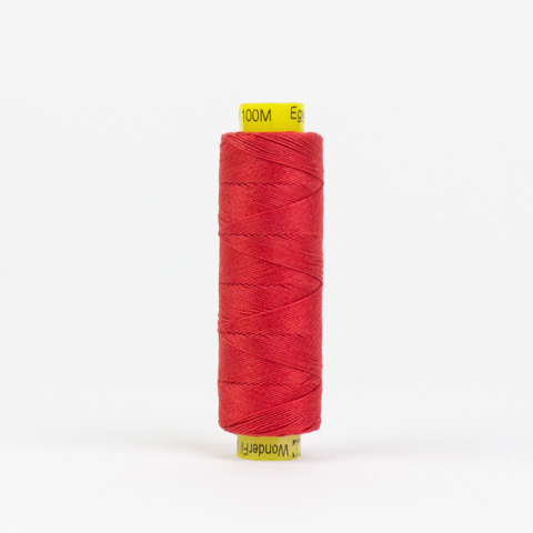 Spagetti - 12wt Double Gassed Egyptian Cotton - SPS - 100m (109yd) Soft Red