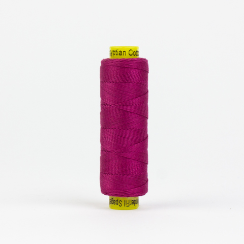 Spagetti - 12wt Double Gassed Egyptian Cotton - SPS - 100m (109yd) Soft Burgundy